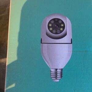 Smart Security Camera Bulb - White